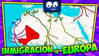 Llegada masiva de INMIGRANTES a ESPAÑA - ¿Por qué?