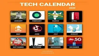 Tech Calendar 2020 | Html & Css Cards | Tech Rewind 2020 @Tech Burner