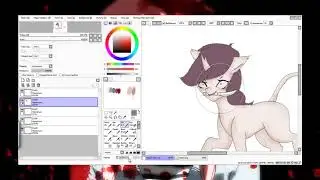 ♡SpeedPaint- my oc Yuri Mizuko♡ (WARNING EPILEPSY MUSIC )