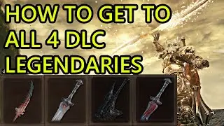 How to Get All Legendary Weapons Elden Ring DLC Shadow of the Erdtree Legendary Armament Locations