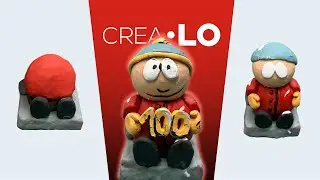 Cómo crear Eric Cartman  / south park en plastilina || Sculpting south park Clay || ccrealo