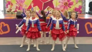 Средний ансамбль "Вдохновение" – танец "Москва"