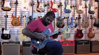 Nik Huber Dolphin II electric guitar demo by Make'n Music Chicago feat Kirk Fletcher