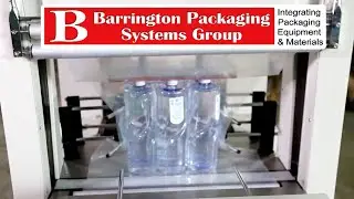 Barrington Packaging BPS-5038B Semi-Auto Sleeve Wrapper & BPS-5040A Shrink Packer