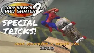 Tony Hawk's Pro Skater 2 - All Special Tricks (PS1)