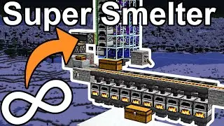 Super Smelter | Infinite fuel | Minecraft 1.21+