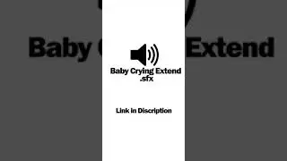 Baby Cry Extend Long 40s |Free| Link in description