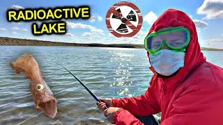 ✅Fishing on ATOMIC LAKE ☢️ MUTANT CRAYFISH 3 kg ☢️ Found the LOST CITY ☢️ Hiding from security