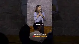 Watch full video now #comedyshorts #indianstandup #standupcomedy #standup #crowdwork