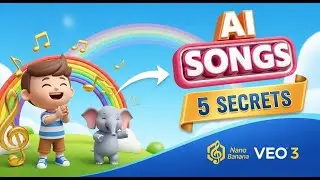 5 Prompts That Make Viral AI Kids’ Songs (Faceless & Fast!)