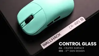 WALLHACK CR-005 Review – A True Control Glass Mousepad for CS2 & Valorant?
