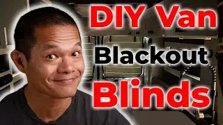 Cheap DIY Campervan Blackout Curtain Upgrade: Sleep Like a King!