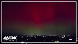 Solar storm brings Northern Lights to the Carolinas