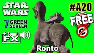 Ronto Star Wars Green Screen 3D