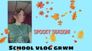 School vlog , chloting haul , grwm for school plus what’s in my backpack sophomore year