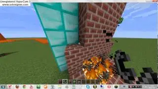 Minecraft  Şömine yapımı
