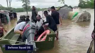 বন্যায় সেনাবাহিনীর উদ্ধার অভিযান - Bangladesh Army Rescue Operation in Sylhet Flood