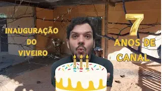 7 ANOS DE CANAL E NOVO VIVEIRO DAS CALOPSITAS