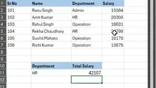 Excel SUMIF Function | SUMIF Formula in Excel | How to use SUMIF Function in Excel | Technical Tutor