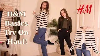 Back to Basics: H&M Timeless Essentials Haul & Try On! | Molly Jo