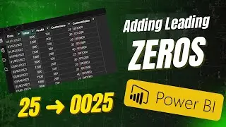 Power BI Text.PadStart Explained | Add Leading Zeros in Power Query (Beginner Friendly)