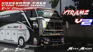 TAMBAH MBOIS😱😱!!!! || Share Kodename ACC Muji Jaya XTRAMZ V2 || Bus Simulator Indonesia V3.6.1