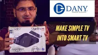 Dany Smart Android Digital Tv Box AX-100 4GBRAM Quad Core & 4K in Hindi/Urdu