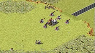Red Alert 2 | Yuri's Revenge | 7 vs 1 |  Extra hard AI | Random | France