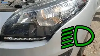 How to Replace Renault Megan 3 Headlight Low Beam Light Bulb | DIY Tutorial💡