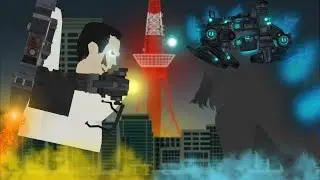 Godzilla vs Skibidi toilet