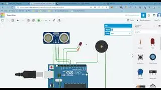 Circuit Diagram and Demonstration video of Smart Stick for Visually Impaired People.