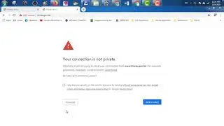 how to fix your connection is not private google chrome. connection is not private fix