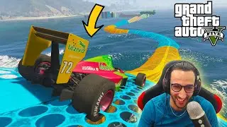 GTA 5 - F1 Parkour Race | باركور 🔥سيارة الفورمولا وان - قراند 5