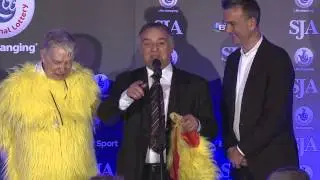 SJA British Sports Awards 2014 Chairman's Award - Neil Baldwin, Lou Macari and Peter Bowker