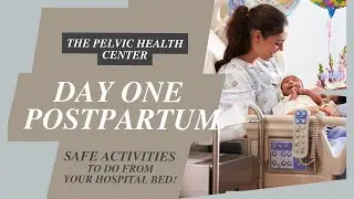 Day one postpartum? Do this straight from your hospital bed! #postpartumwellness