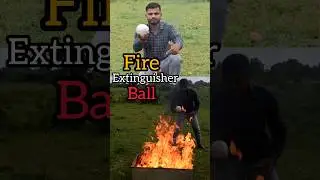 Fire Extinguisher Ball #shorts #science #trending #technology #experiment