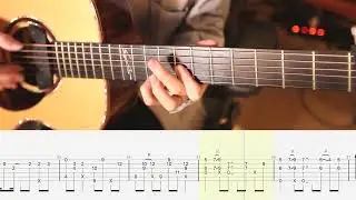 Guitar Tutorial: Gunjou (Yoasobi) - Sungha Jung Tabs - Fingerstyle Tabs