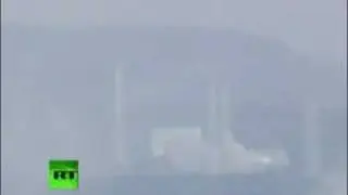 16.03.2011 Над Фукусимой-1 поднимается белый пар
