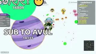 AGAR.IO SERVER TAKEOVER WITH BOTS #982 || OP-BOTS.COM