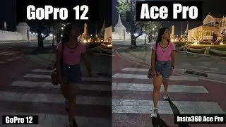 Insta360 Ace Pro Pure Video Mode - Low Light BEAST !!!