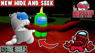 Among Us - Hide and Seek - Hider+Seeker Gameplay (Roblox) Part 97