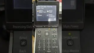 Canon LBP253x Remove the paper from output tray
