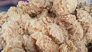 intip pembuatan fried chicken