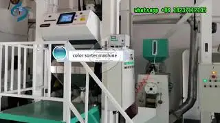 Complete automatic rice mill plant 15tons with mist polisher