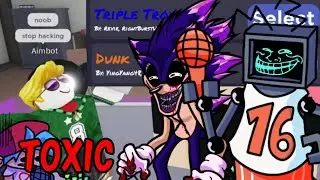 TROLLING MORE TOXIC PLAYERS ON ROBLOX FUNKY FRIDAY!