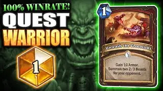 100% WR to Rank 1 Legend with Quest Warrior!