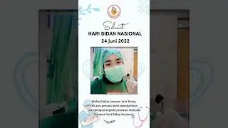 selamat hari bidan 2023 #shorts