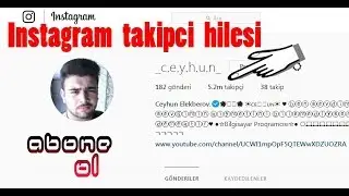 Instagram Sifresiz Takipci Hilesi 2018