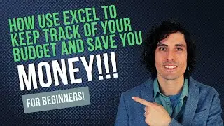 How To Track Your Budget Using Excel And Save Money! Easy to Use and Make!