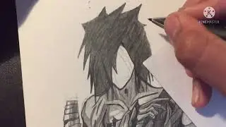 Drawing Madara Uchiha as Upper Moon part - 2